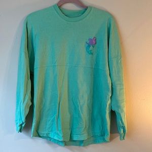 Disney brand Little Mermaid long sleeve tee with puff print